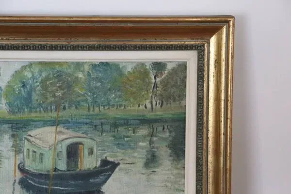 Illustration numéro 5 du produit Peinture huile sur toile, travail d'étude selon Monet