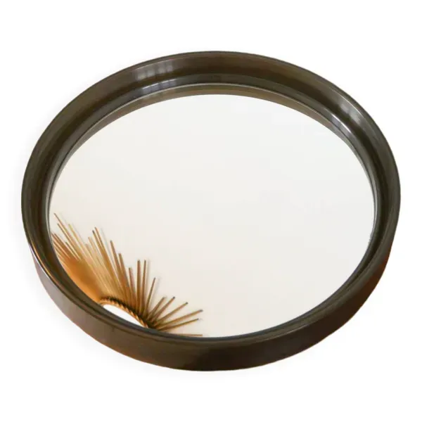 Illustration numéro 5 du produit Miroir casquette en plexi gris Made in France Modèle déposé, Design, 1970