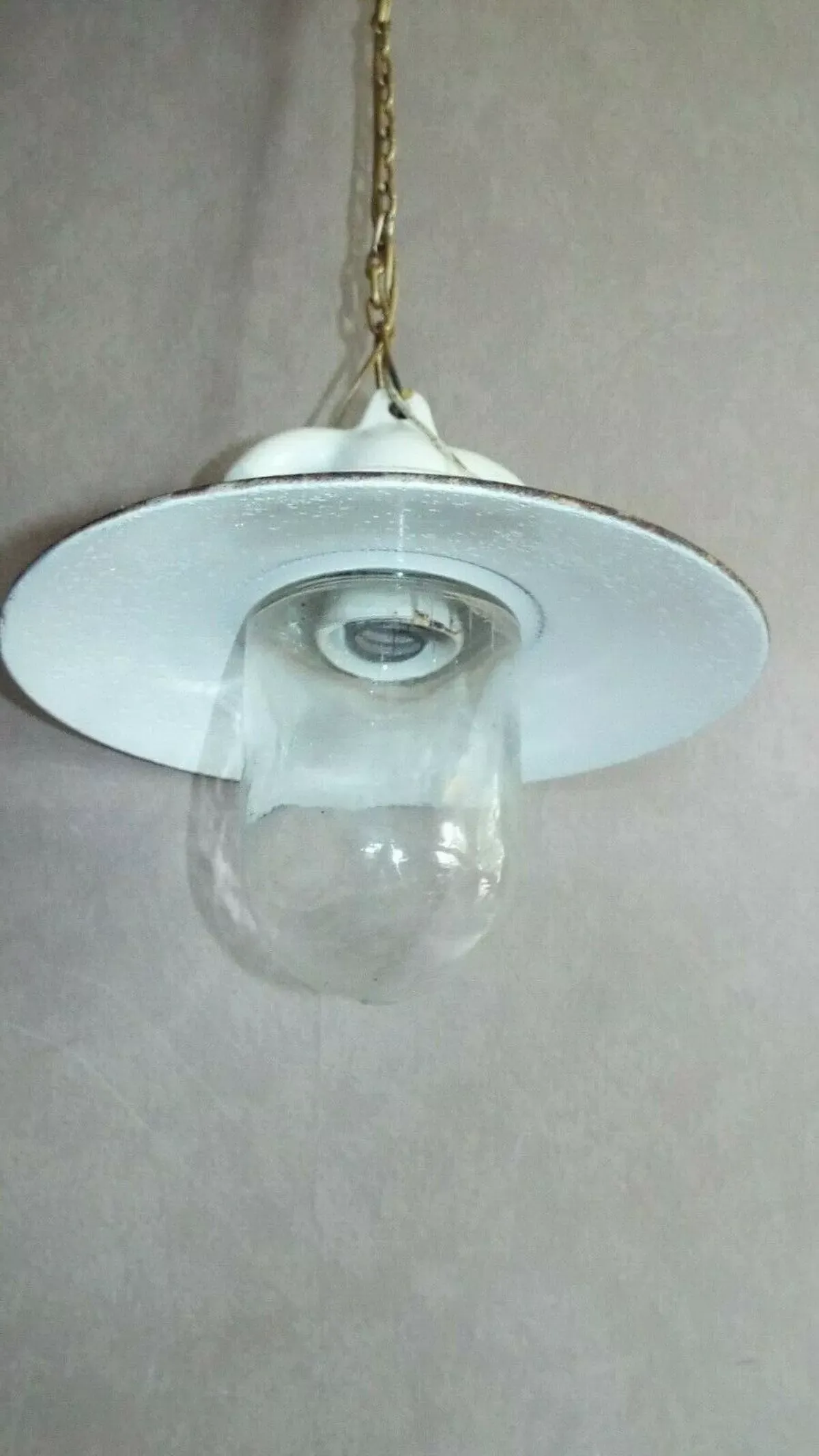 Illustration numéro 5 du produit Suspension vintage industrielle