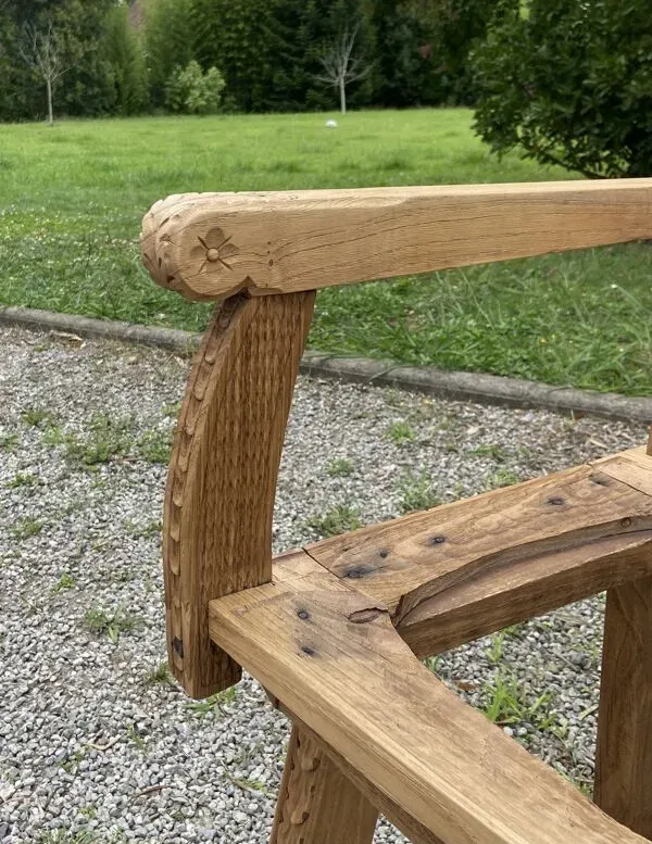 Illustration numéro 5 du produit Paire de fauteuils bretons