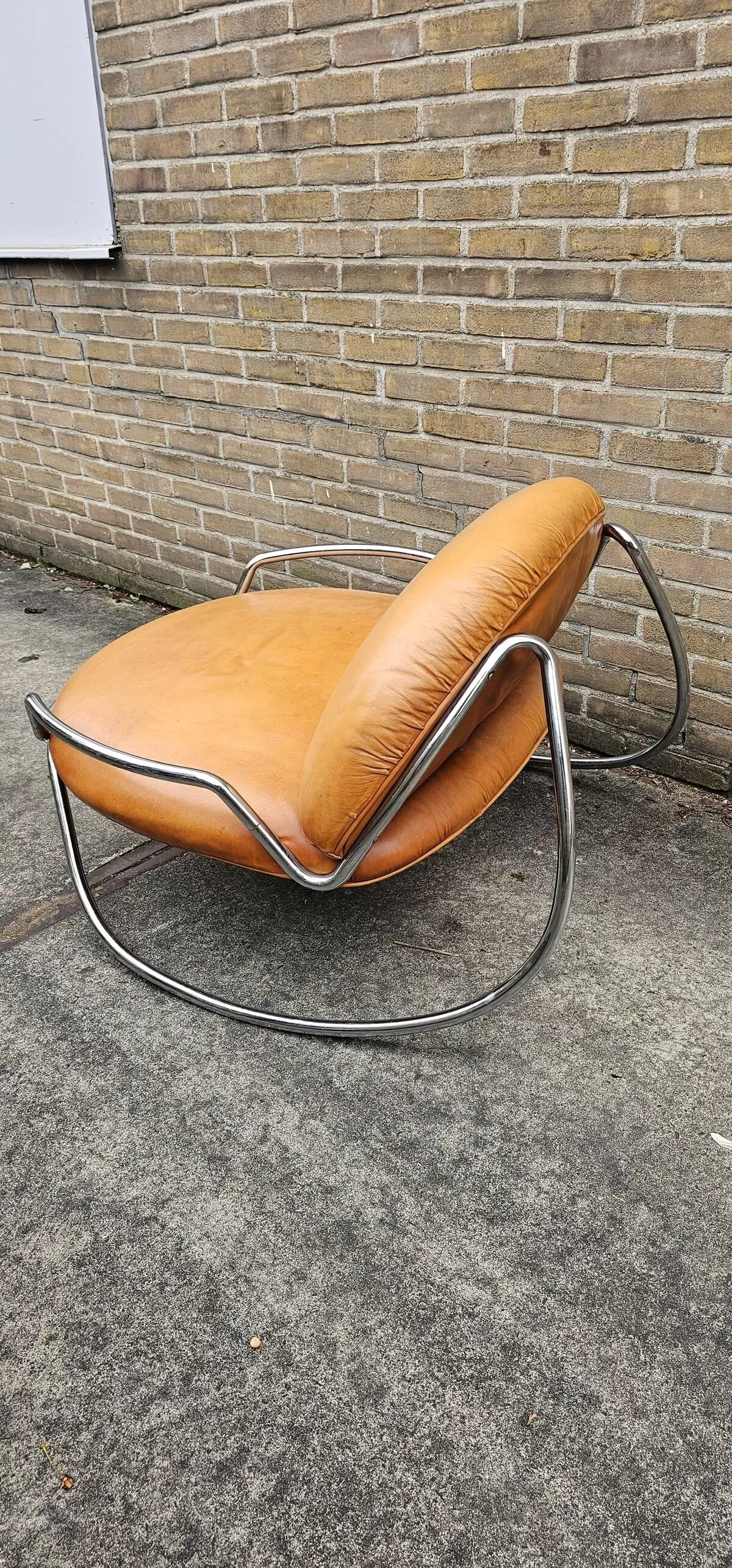 Illustration numéro 5 du produit Chaise ondalunga vintage Gastone Rinaldi 1971