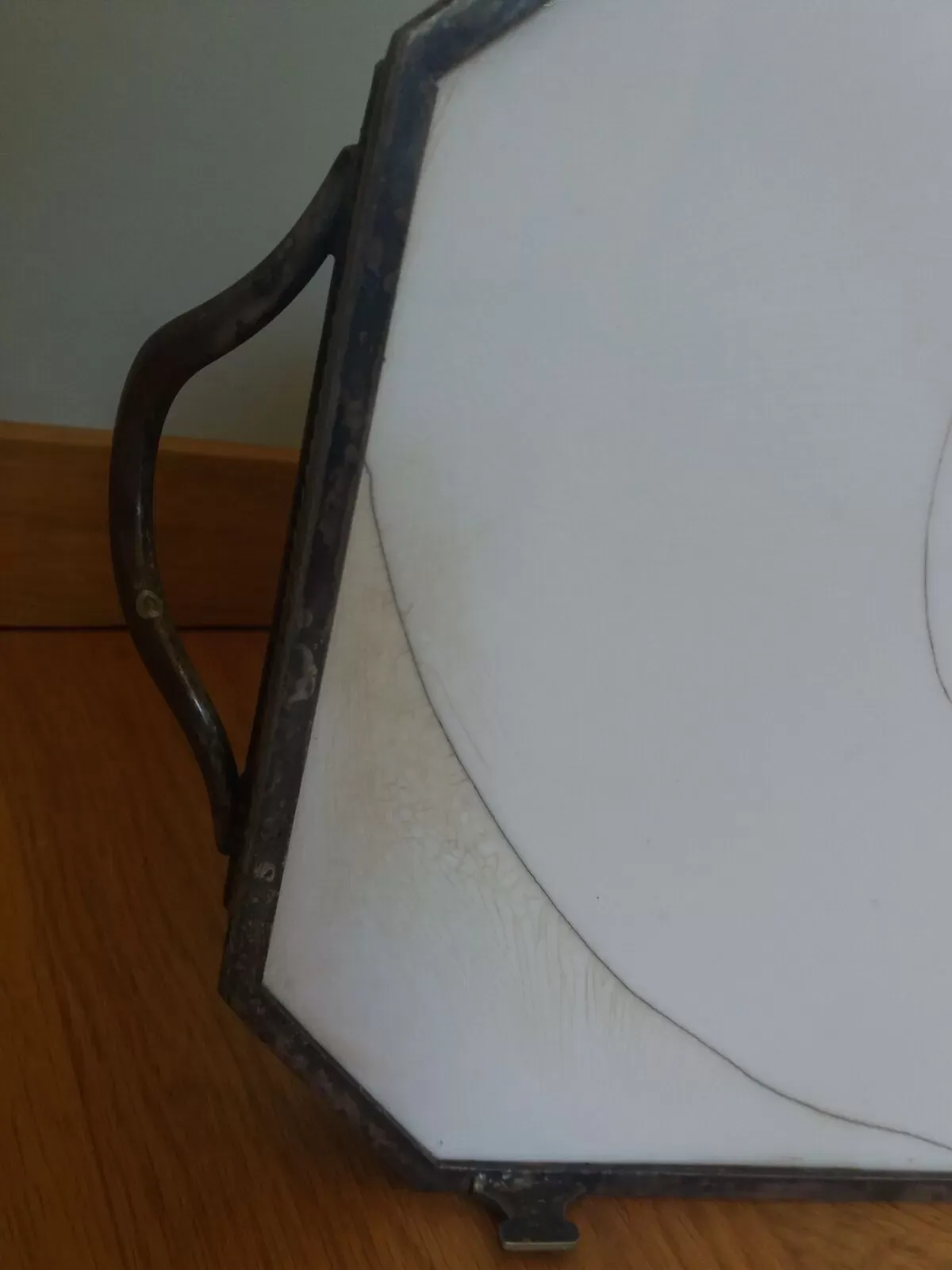 Illustration numéro 5 du produit Plateau anglais Kirby Beard and Co et Royal Worcester 1911 Art Déco