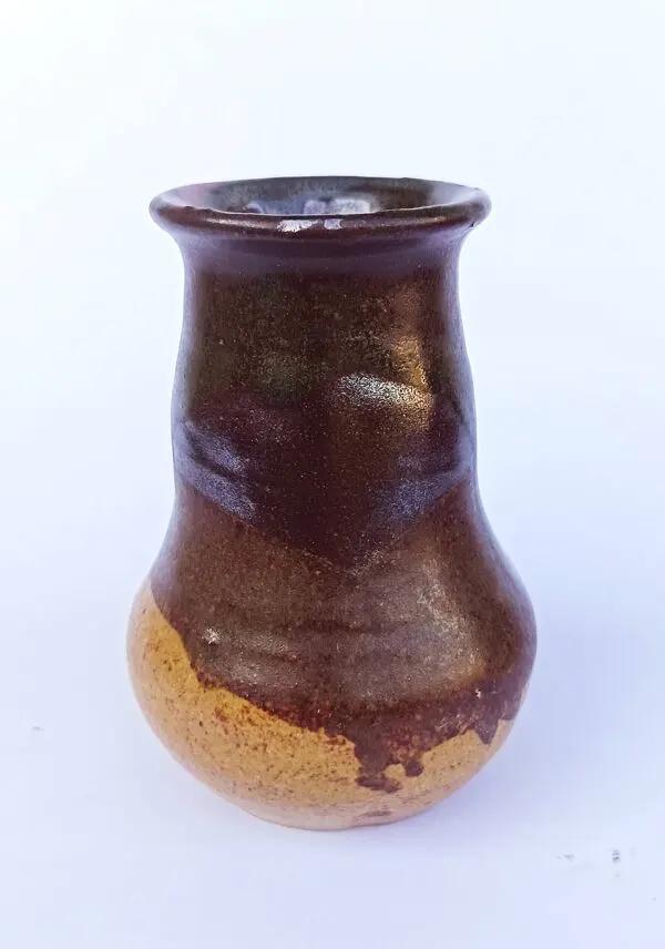 Illustration numéro 5 du produit Vase balustre grès Eugène Lion - Puisaye