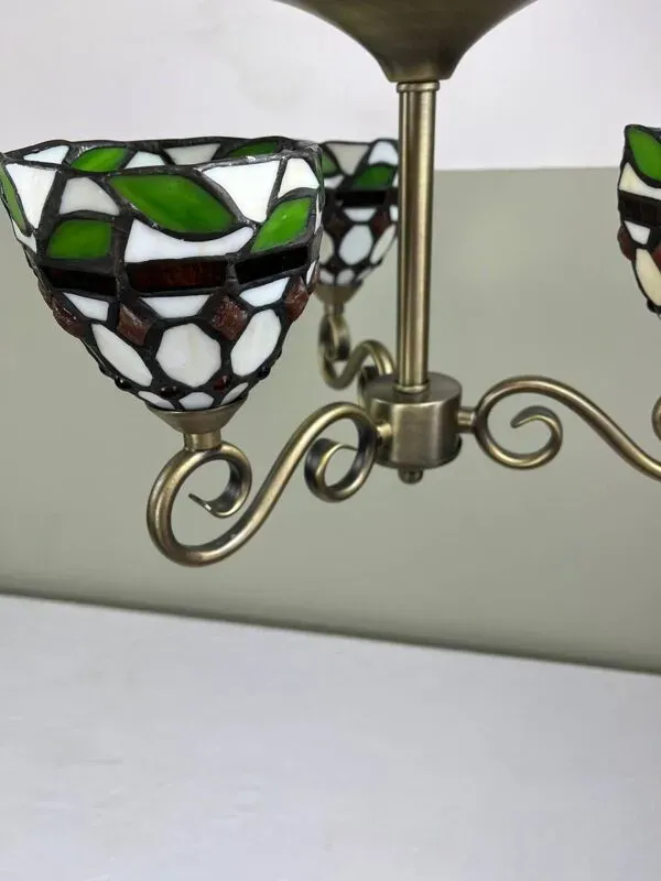 Illustration numéro 5 du produit Lustre pâte de verre