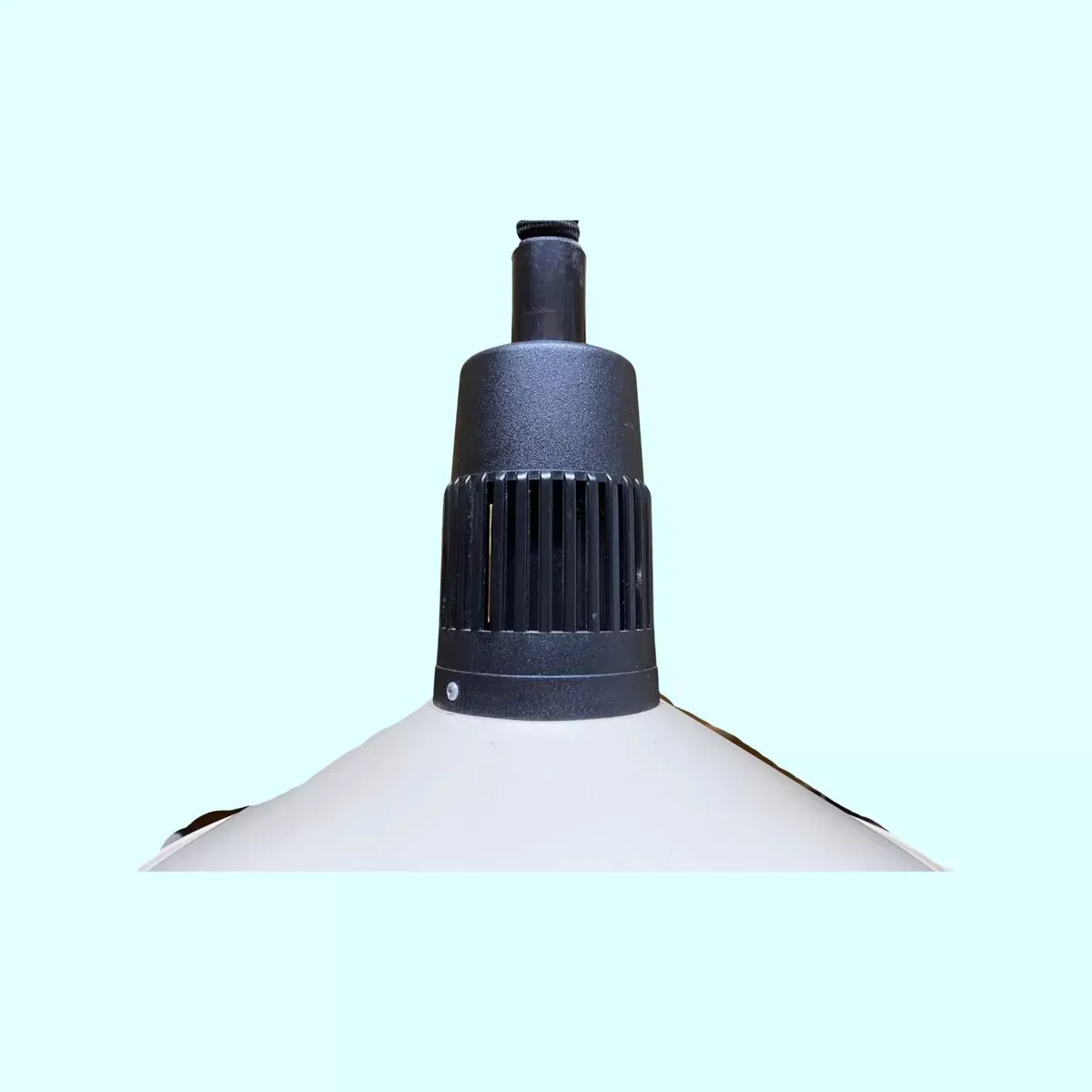 Illustration numéro 5 du produit Suspension rétro danoise design des années 70 avec suspension de couleur crème blanche avec système rolly réglable   Industriel