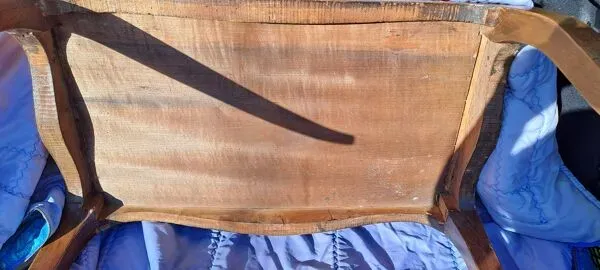 Illustration numéro 5 du produit Petit secrétaire XIX style Napoléon III plateau rabattable et marqueterie