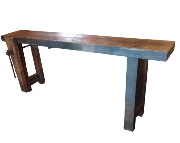 Illustration numéro 5 du produit Ancien établi de menuisier meuble de métier