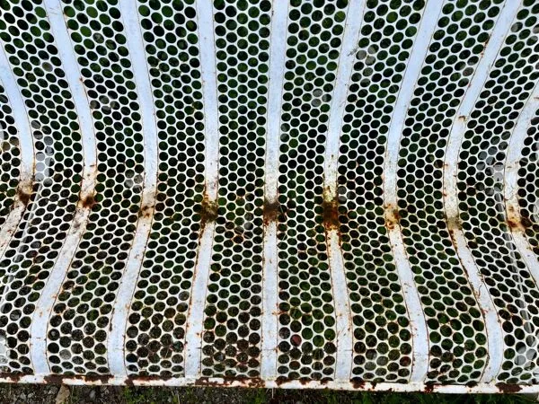 Illustration numéro 5 du produit Banc public, mobilier urbain, banc de jardin en fer forgé