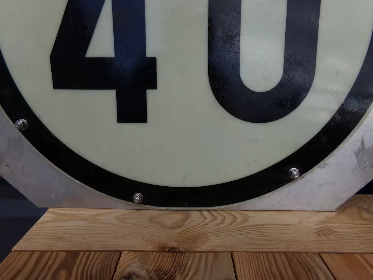 Illustration numéro 5 du produit Plaque limitation déco industrielle