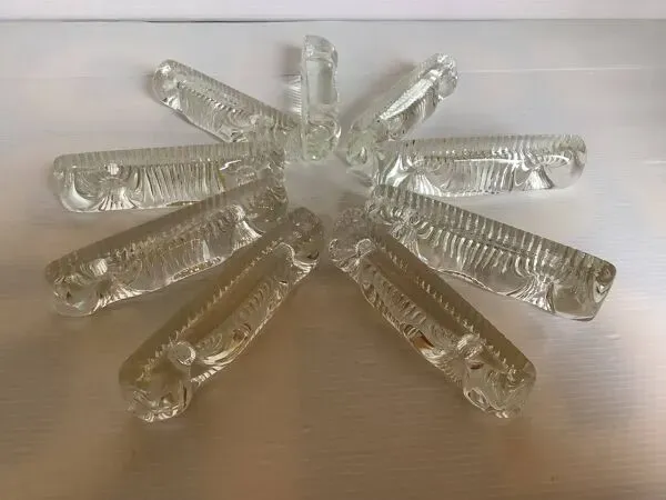 Illustration numéro 5 du produit Neuf bougeoirs double en verre scandinave