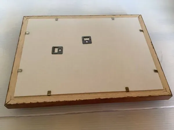 Illustration numéro 5 du produit Petit tableau Marine huile sur panneau signée