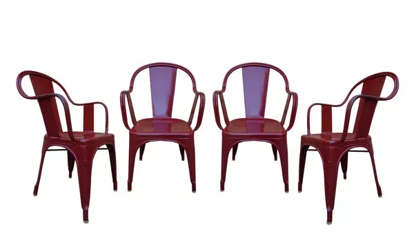 Illustration numéro 5 du produit Fauteuils Tolix modèle C par Xavier Pauchard