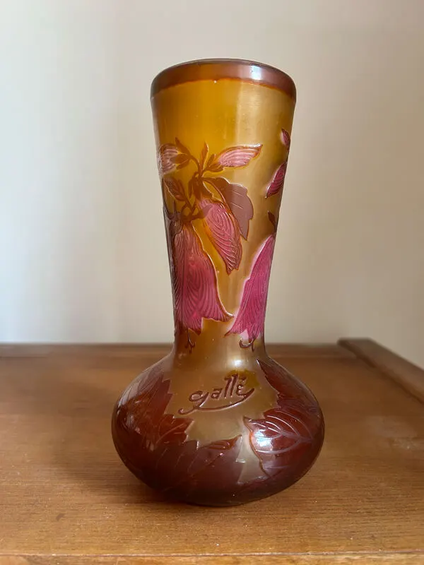 Illustration numéro 5 du produit Vase école de Nancy  Gallé Tip