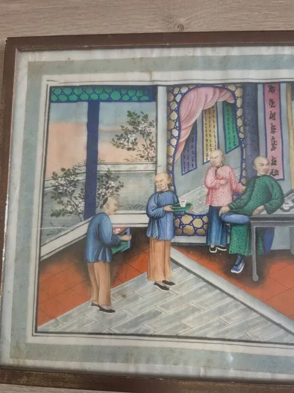 Illustration numéro 5 du produit Peinture école chinoise 19e