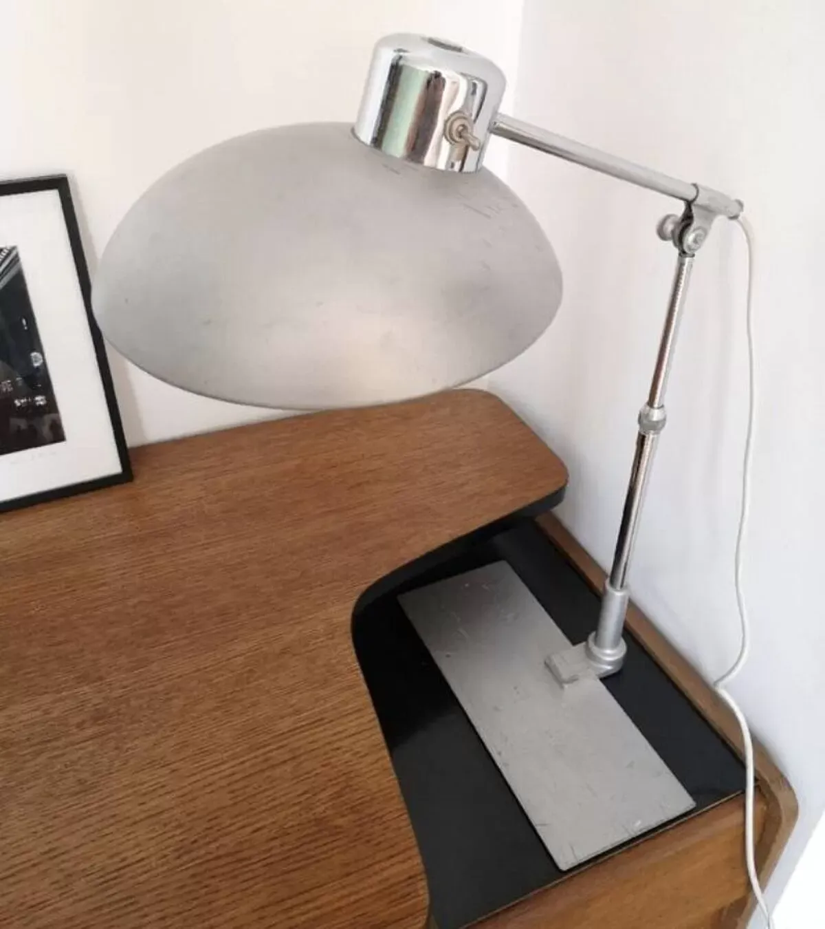 Illustration numéro 5 du produit Lampe d'atelier ou d'architecte Ferdinand Solère / SOLR années 1950