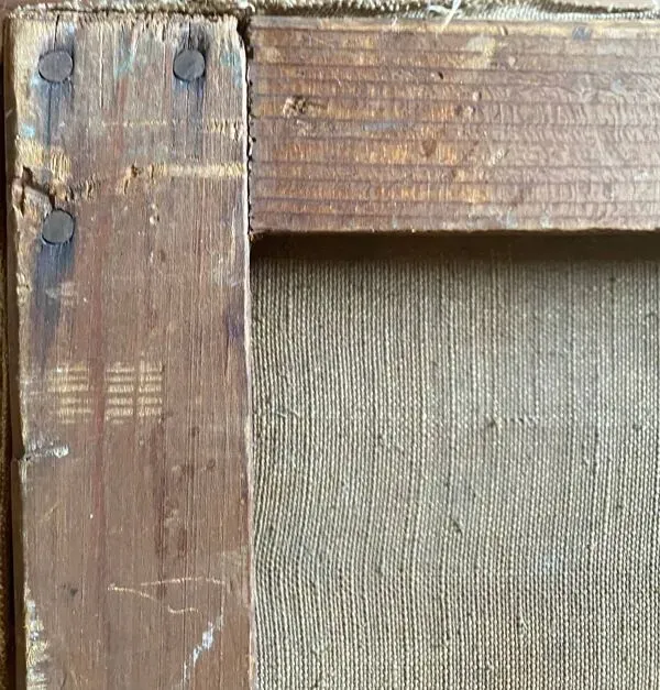 Illustration numéro 5 du produit Tableau ''Baysage animé au pêcheur'' HST signée Martinet XIX°