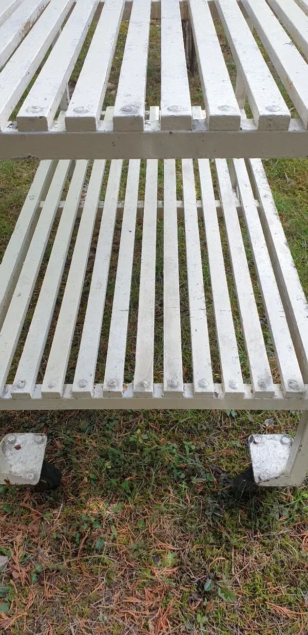 Illustration numéro 5 du produit Desserte de boucher meuble de métier