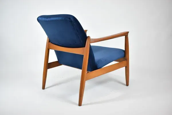 Illustration numéro 5 du produit Fauteuil scandinave design E.Homa, 1960