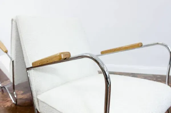 Illustration numéro 5 du produit Fauteuils de style Bauhaus, années 1950, Pologne