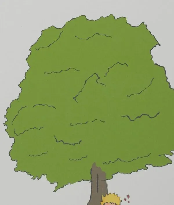 Illustration numéro 5 du produit Antoine de Saint-Exupéry : Écologie, Le Petit Prince veille sur les arbres, lithographie