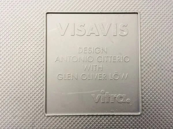Illustration numéro 5 du produit Paire de chaises Visavis Antonio Citterio pour Vitra. Vintage 90s