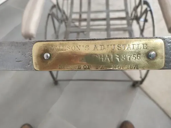 Illustration numéro 5 du produit Fauteuil Wilson transat réglable produit en 1871