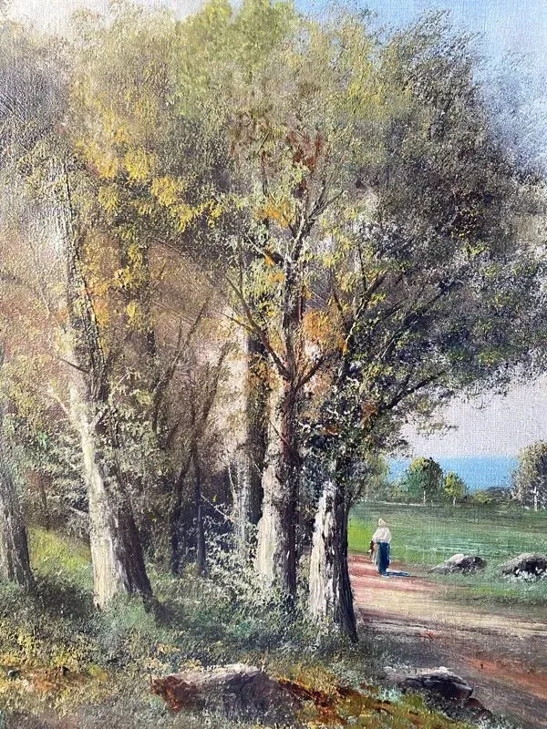 Illustration numéro 5 du produit Paysage fin XIXE début XXÈME siècle