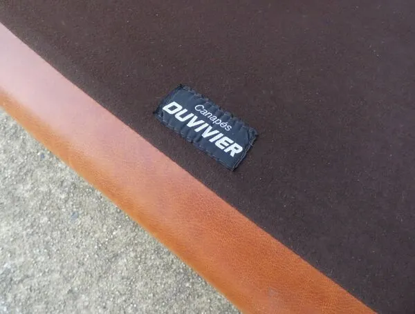 Illustration numéro 5 du produit Fauteuil cuir DUVIVIER vintage loft