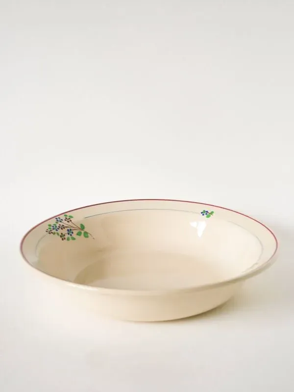 Illustration numéro 5 du produit plat saladier Moulin des Loups, Modèle ''Isabelle'', 1950