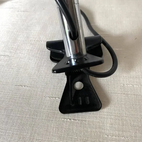 Illustration numéro 5 du produit Spot à pince vintage chromé orientable