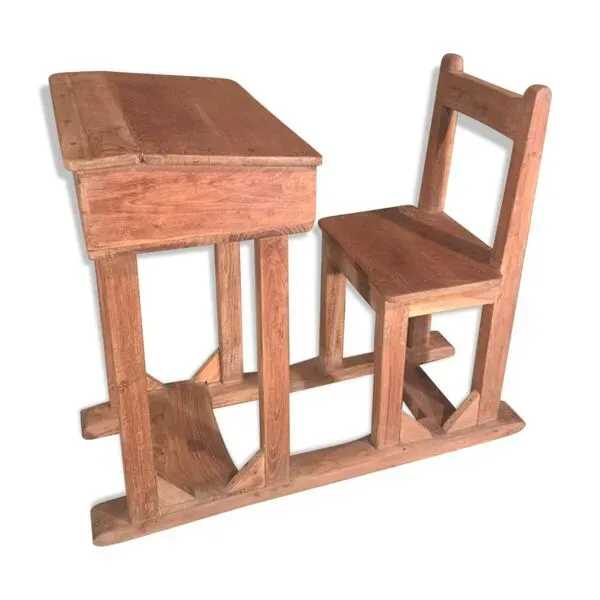 Illustration numéro 5 du produit Pupitre ancien en teck birman