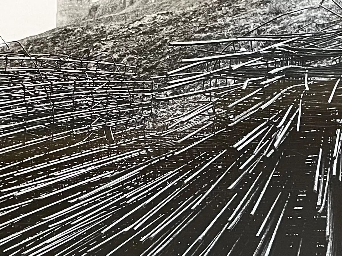 Illustration numéro 5 du produit Photographie tirage argentique noir et blanc circa 1970 architecture