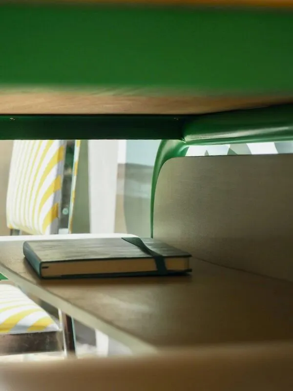 Illustration numéro 5 du produit Bureau double d'école revisité
