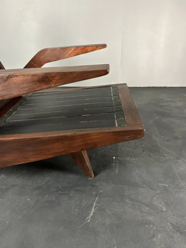 Illustration numéro 5 du produit Fauteuil lounge moderniste brésilien du milieu du siècle par Acacia Gil Borsoi, années 1950