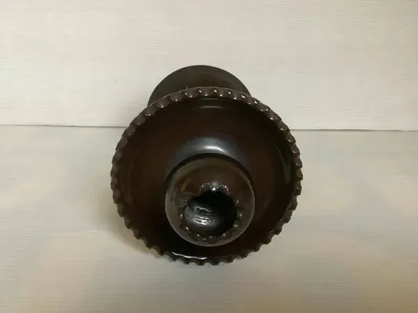 Illustration numéro 5 du produit Bougeoir glaçure marron