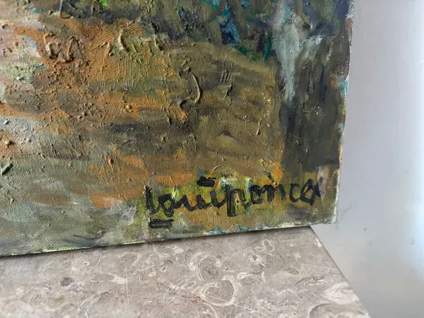 Illustration numéro 5 du produit Paysage de bord de mer signé