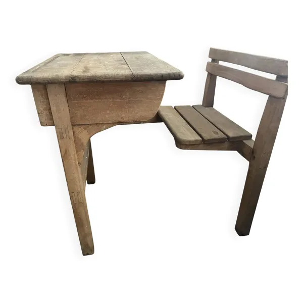 Illustration numéro 5 du produit Bureau d'écolier en bois