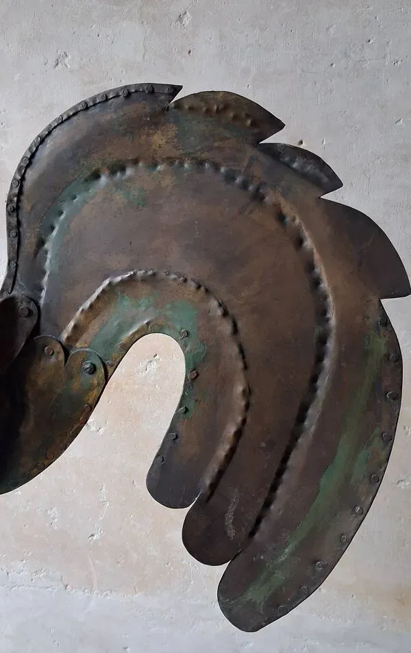 Illustration numéro 5 du produit Girouette de clocher Coq