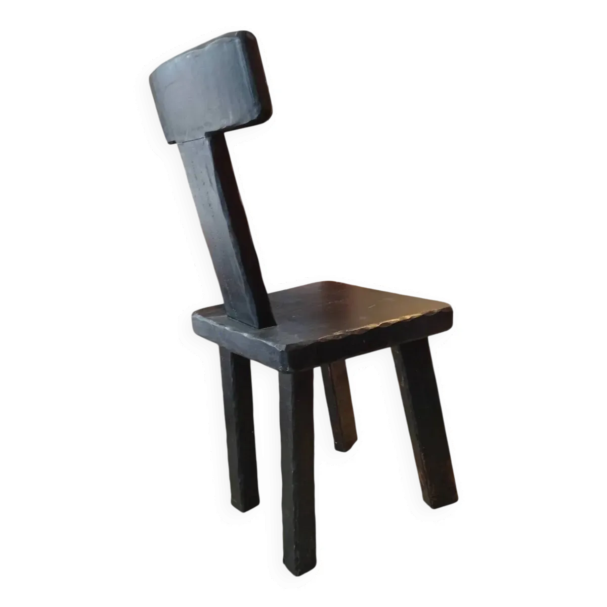Illustration numéro 5 du produit Chaises brutalistes en bois