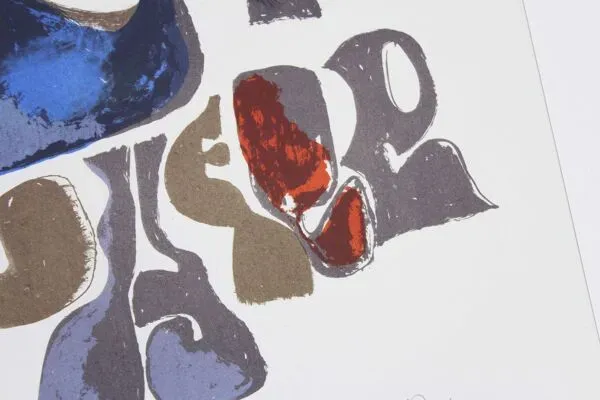 Illustration numéro 5 du produit Lithographie de René Myhra 1960