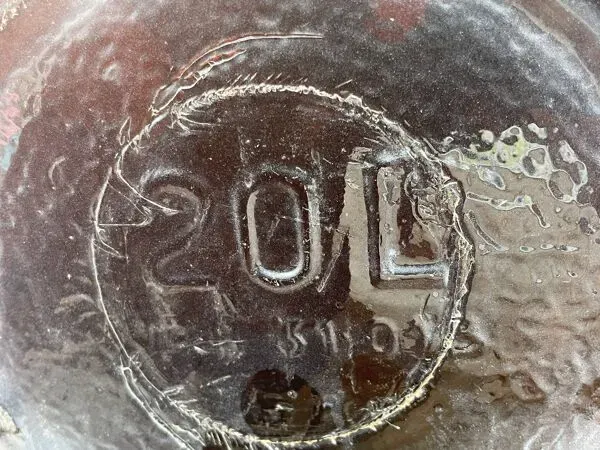 Illustration numéro 5 du produit Magnifique décoration grande marie jeanne en verre déco type vitrail jare