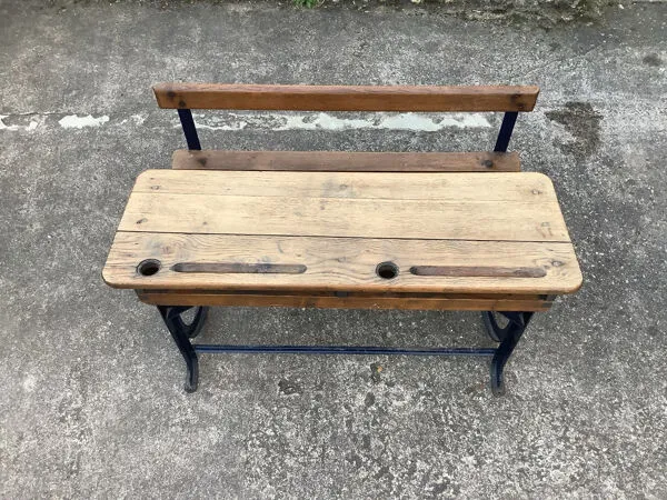 Illustration numéro 5 du produit Bureau pupitre écolier