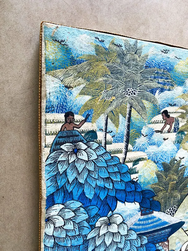 Illustration numéro 5 du produit Peinture balinaise signée I KT. WANA