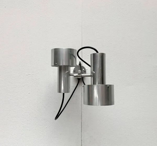 Illustration numéro 5 du produit Lustres doubles minimalistes FA2 du milieu du siècle par Peter Nelson pour Architectural Lighting Company, Angleterre, années 1960, lot de 2