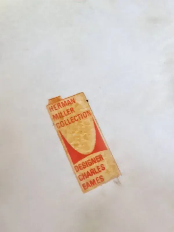 Illustration numéro 5 du produit 4 chaises DSX vintage en fibre de verre Vitra Eames Herman Miller