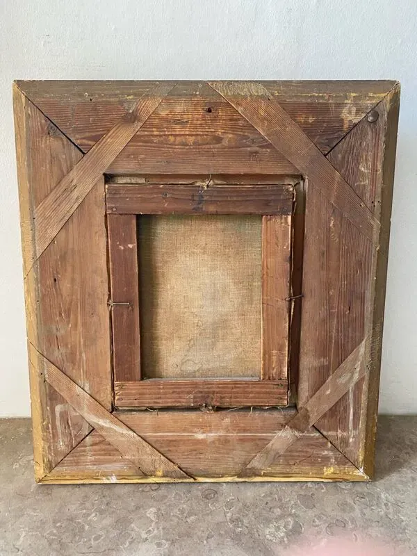 Illustration numéro 5 du produit Portrait du XIXème siècle signé