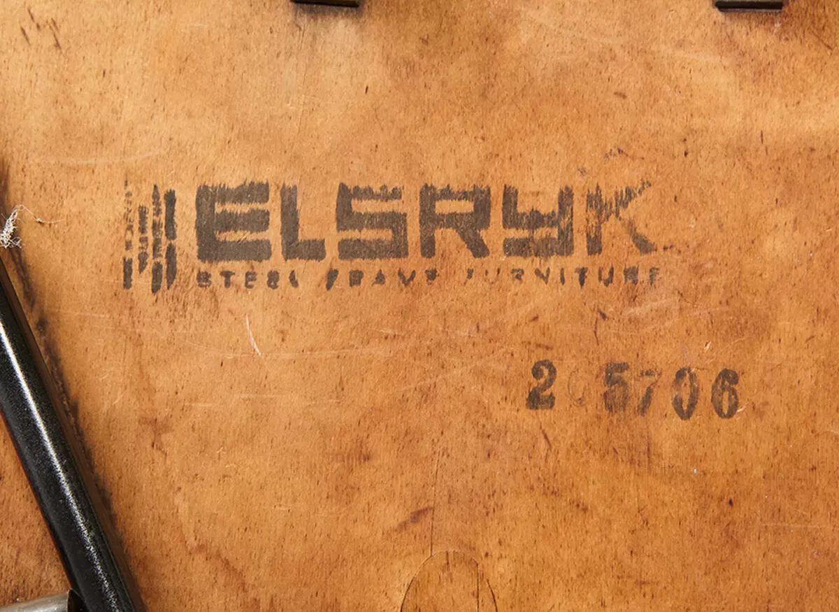 Illustration numéro 5 du produit Paire de fauteuils par Rudolf Wolf pour Elsrijk années 1950