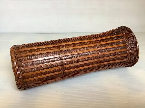 Illustration numéro 5 du produit Vase tressé bambou pot brushpot