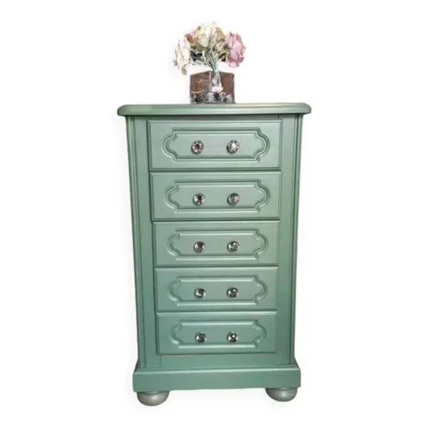 Illustration numéro 5 du produit Chiffonnier, commode vintage restauré