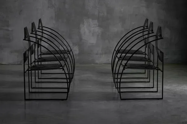 Illustration numéro 5 du produit Chaises Quinta de Mario Botta pour Alias, Italie, années 1980